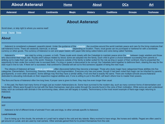 OCs/Asteranzi/about screenshot