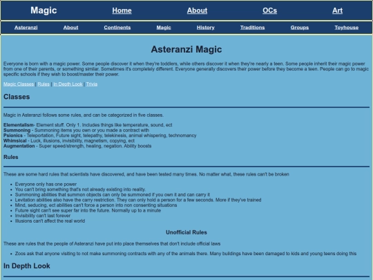 OCs/Asteranzi/magic screenshot