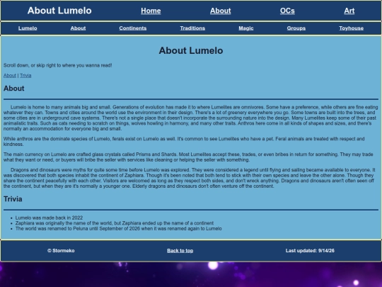 OCs/Lumelo/about screenshot
