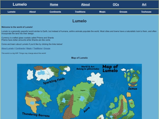 OCs/Lumelo screenshot