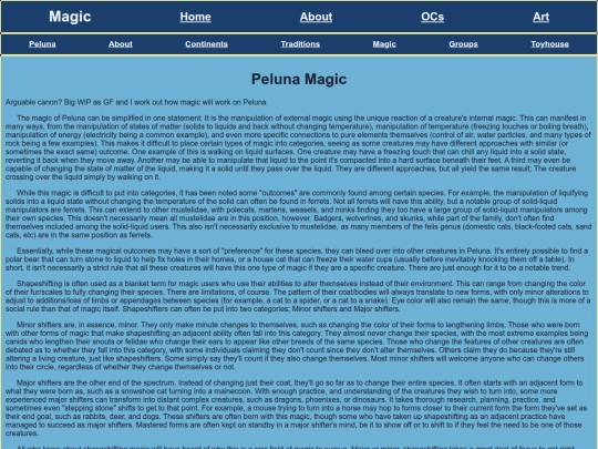 OCs/Lumelo/magic-old screenshot