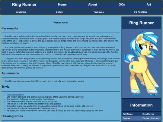 OCs/RingRunner screenshot