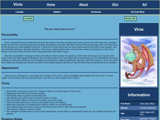 OCs/Vivie screenshot