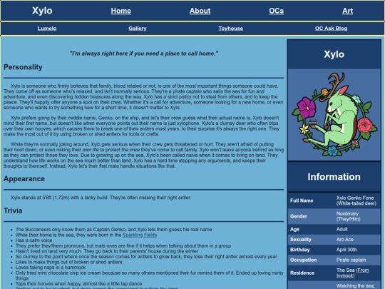 OCs/Xylo screenshot