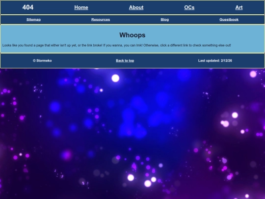not_found screenshot
