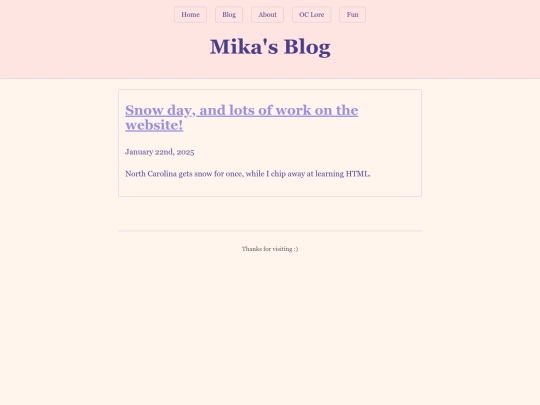 blog screenshot