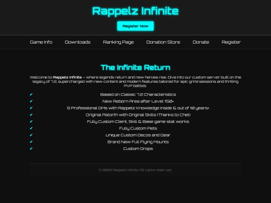 infinite screenshot