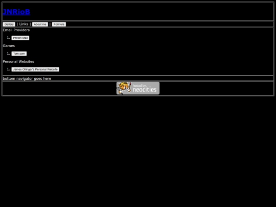 links screenshot
