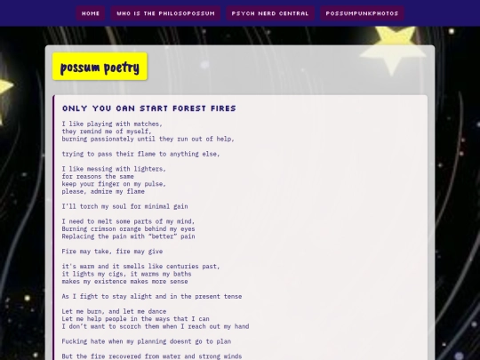 possumpoetry screenshot