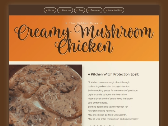 Creamy_Mushroom_Chicken screenshot