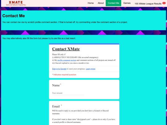 contact screenshot