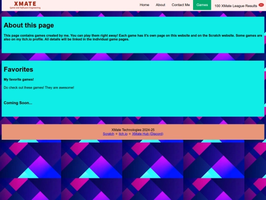 games screenshot
