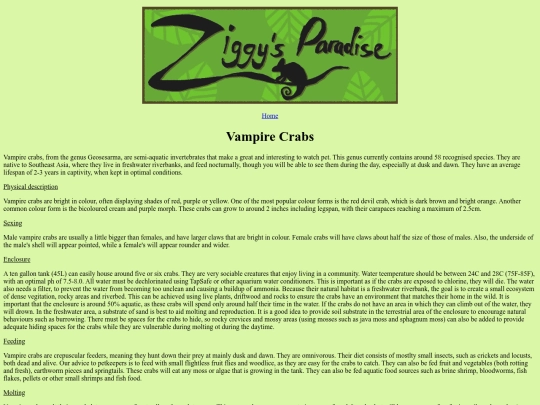 vampirecrabs screenshot