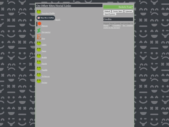 links screenshot