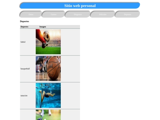 Deportes screenshot