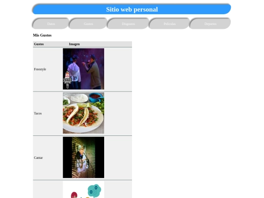 Gustos screenshot