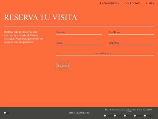 html/formulario screenshot