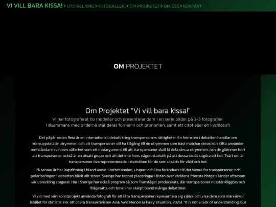 omprojektet screenshot