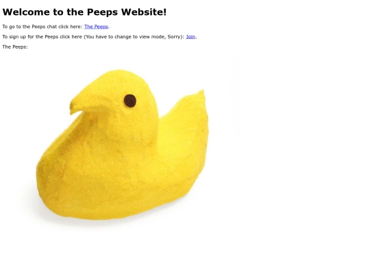 PEEPS screenshot