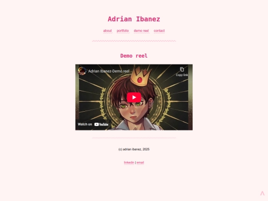 demoreel screenshot
