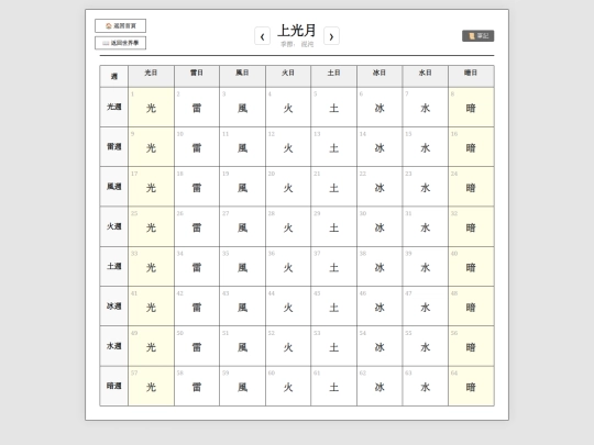 maincontent_cn/makai_cn/makai_worldsetting_calendar_cn screenshot