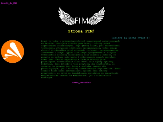 Avast screenshot