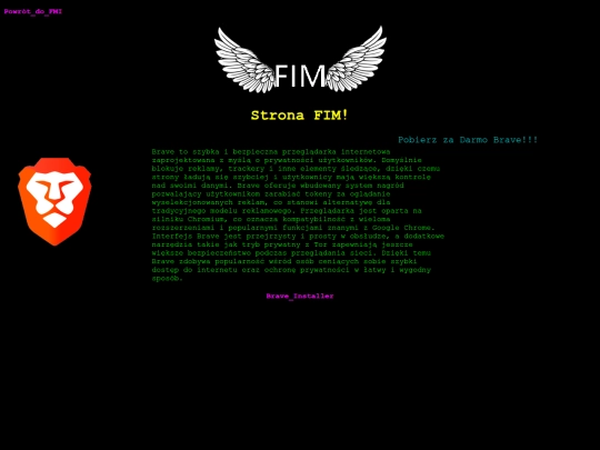 Brave screenshot