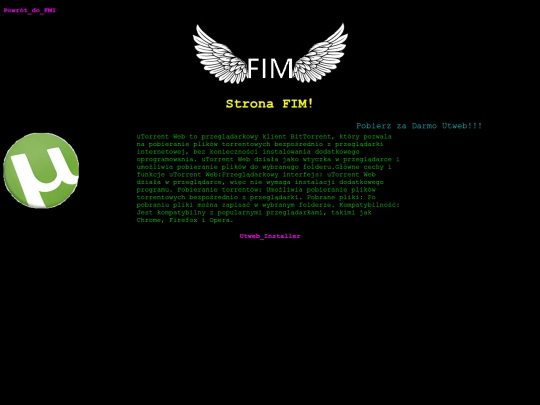 FIM.UTWEB screenshot