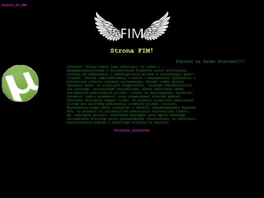 FIMUtorrent screenshot