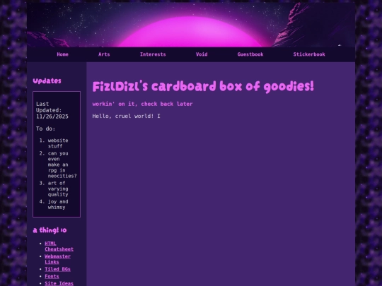 index screenshot