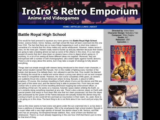 Anime/battle-royal-high-school screenshot