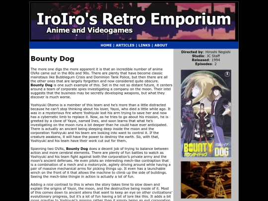 Anime/bounty-dog screenshot