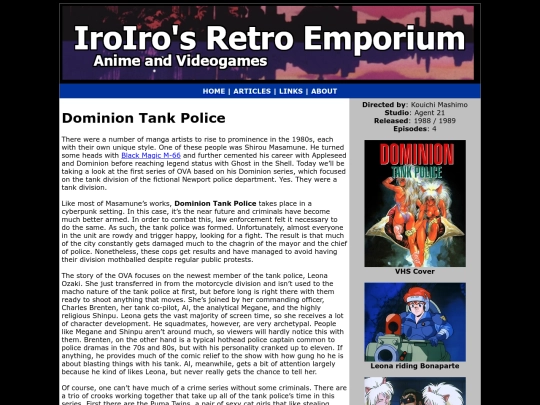 Anime/dominion-tank-police screenshot