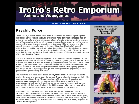 Anime/psychic-force screenshot