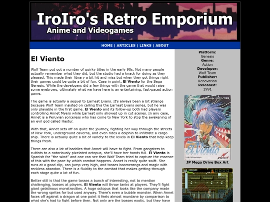 Games/Genesis-Mega-Drive/el-viento screenshot
