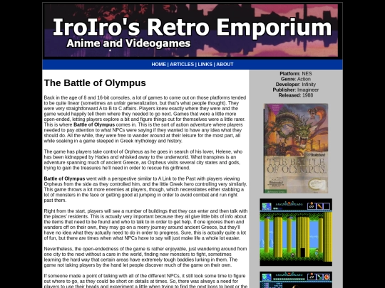 Games/NES/battle-olympus screenshot