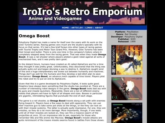 Games/PlayStation/omega-boost screenshot