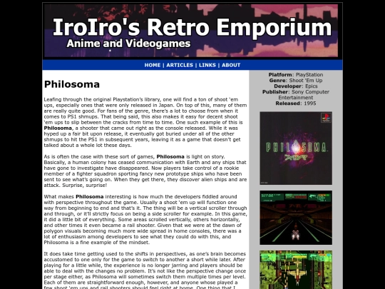 Games/PlayStation/philosoma screenshot