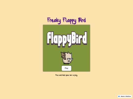 halloween/flappybird screenshot