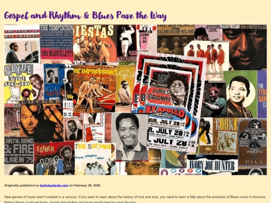 music/funkblog/gospelrnb screenshot
