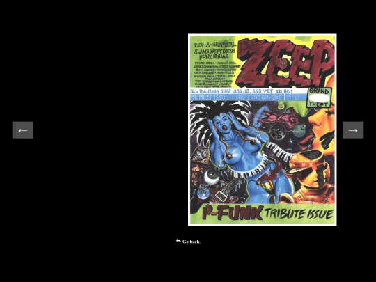 music/magazine/zeep screenshot