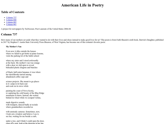 poetry/american-life-in-poetry screenshot