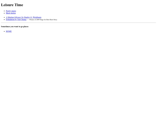 shortstories screenshot