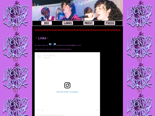 links screenshot