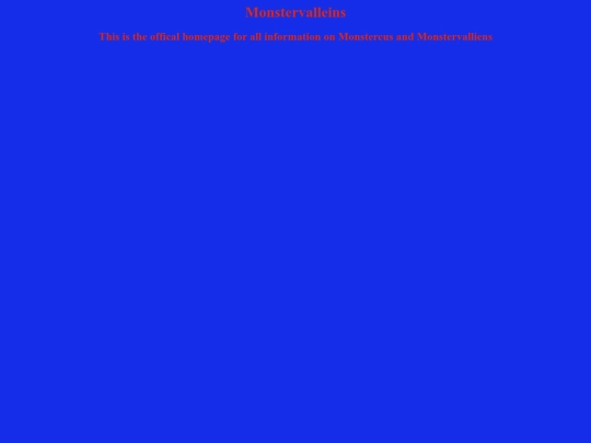 Monstervalliens-and-more/monstervallien-homepage screenshot