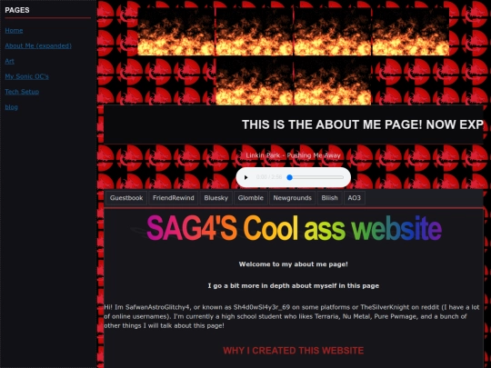aboutmeexpanded screenshot