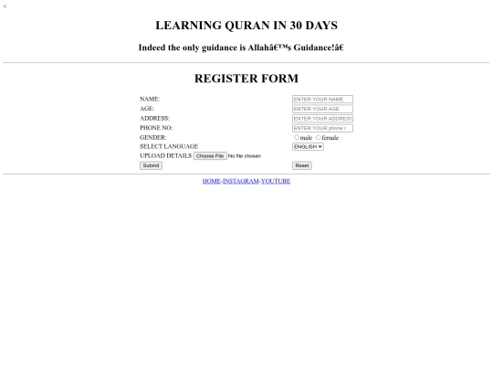 learn/register screenshot