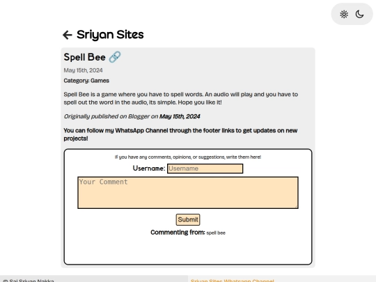 posts/spell-bee screenshot