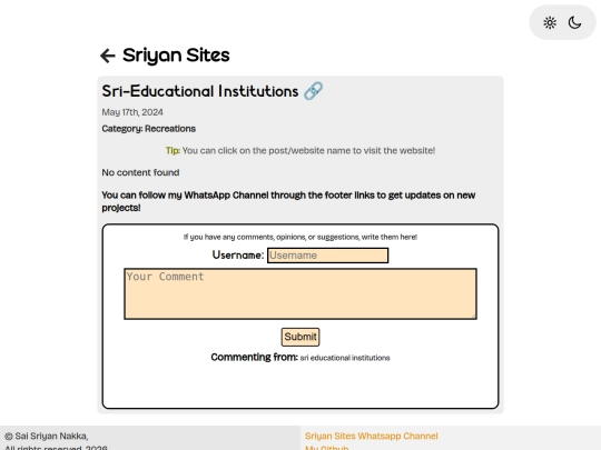 posts/sri-educational-institutions screenshot