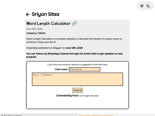 posts/word-length-calculator screenshot
